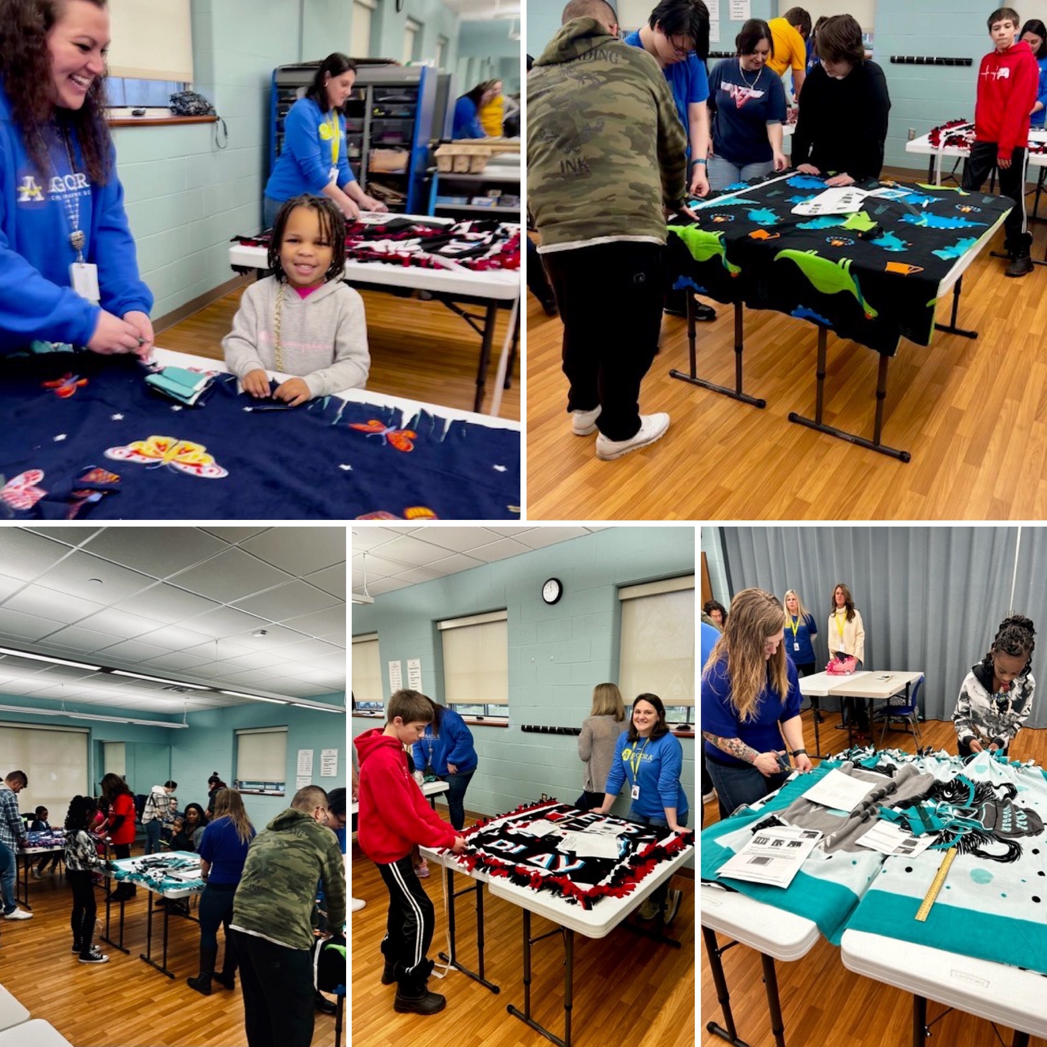 F.I.R.E. Club “Snuggles Up” to Community Service with ADO Project Linus